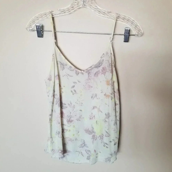 Wilfred/under Silk Floral Tank Top  S - Picture 10 of 11